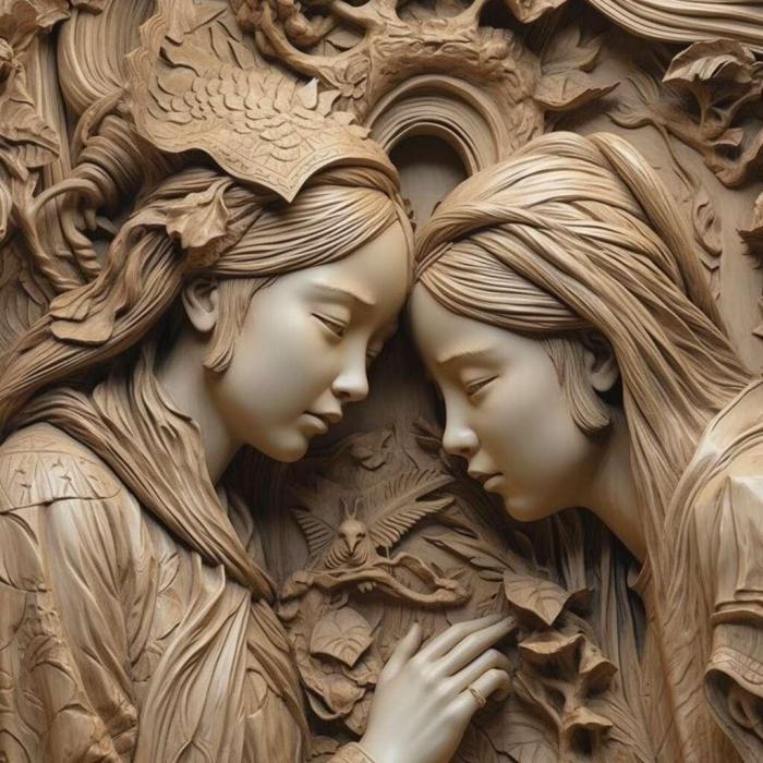 نموذج ثلاثي الأبعاد لآلة CNC 3D Art 